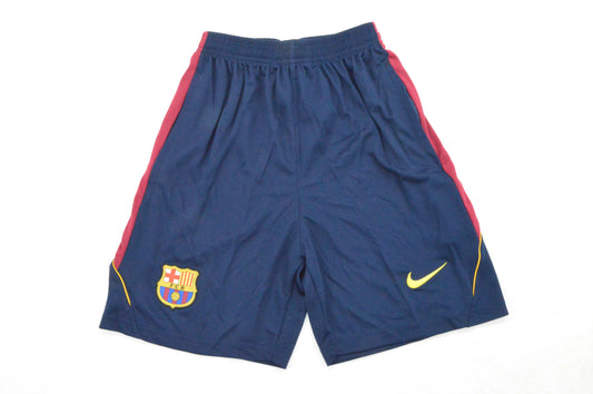 Pantalon corto de entrenamiento Barcelona 26/27 azul oscuro con rojo (tallas S-XXL)