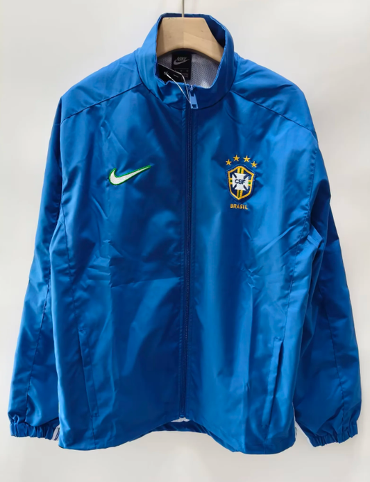 Chaqueta cortavientos azul Brasil 1998 (tallas S-XXL)