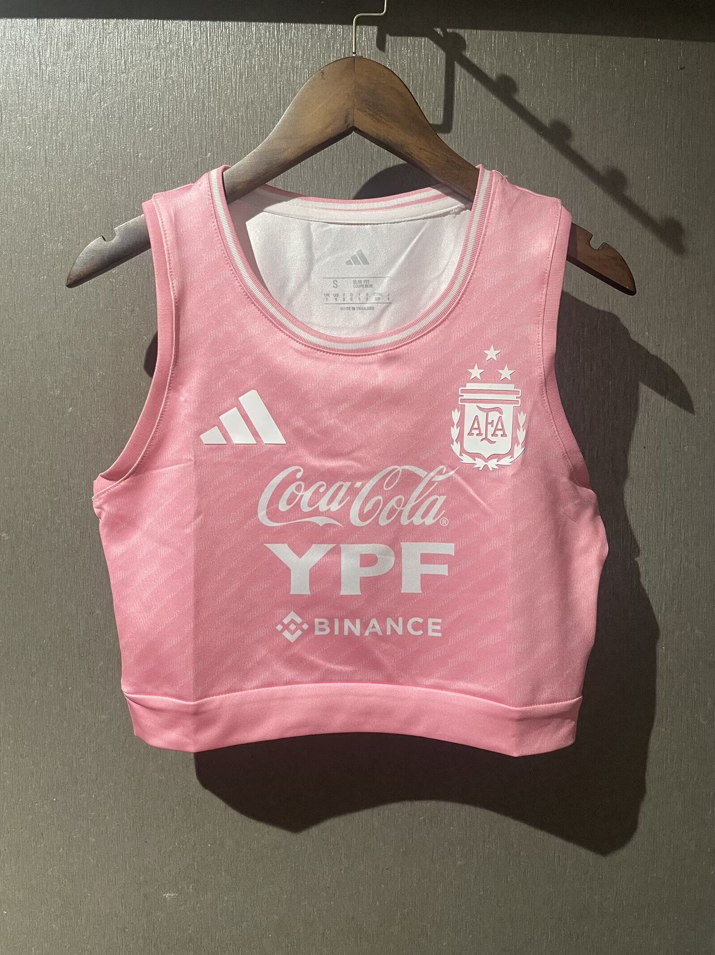 Top Mujer Argentina Rosa (tallas S-XL)