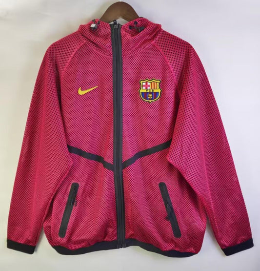 Chaqueta de malla rojo Barcelona Mundial 2026 (tallas S-3XL)