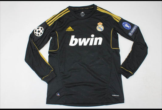 Camiseta Real Madrid 2011/2012 Visitante Manga Larga
