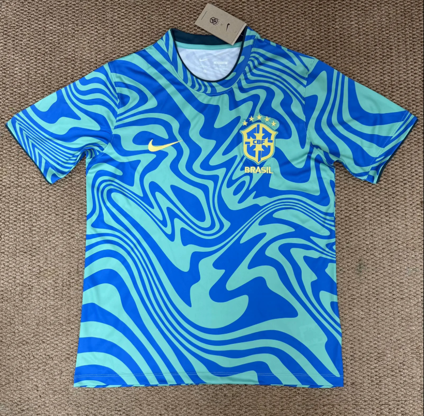 Camiseta prepartido Brasil Mundial 2026 (S-4XL )