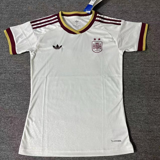 Camiseta España version mujer dos estrellas Visitante Mundial 2026 (mirar foto medidas)