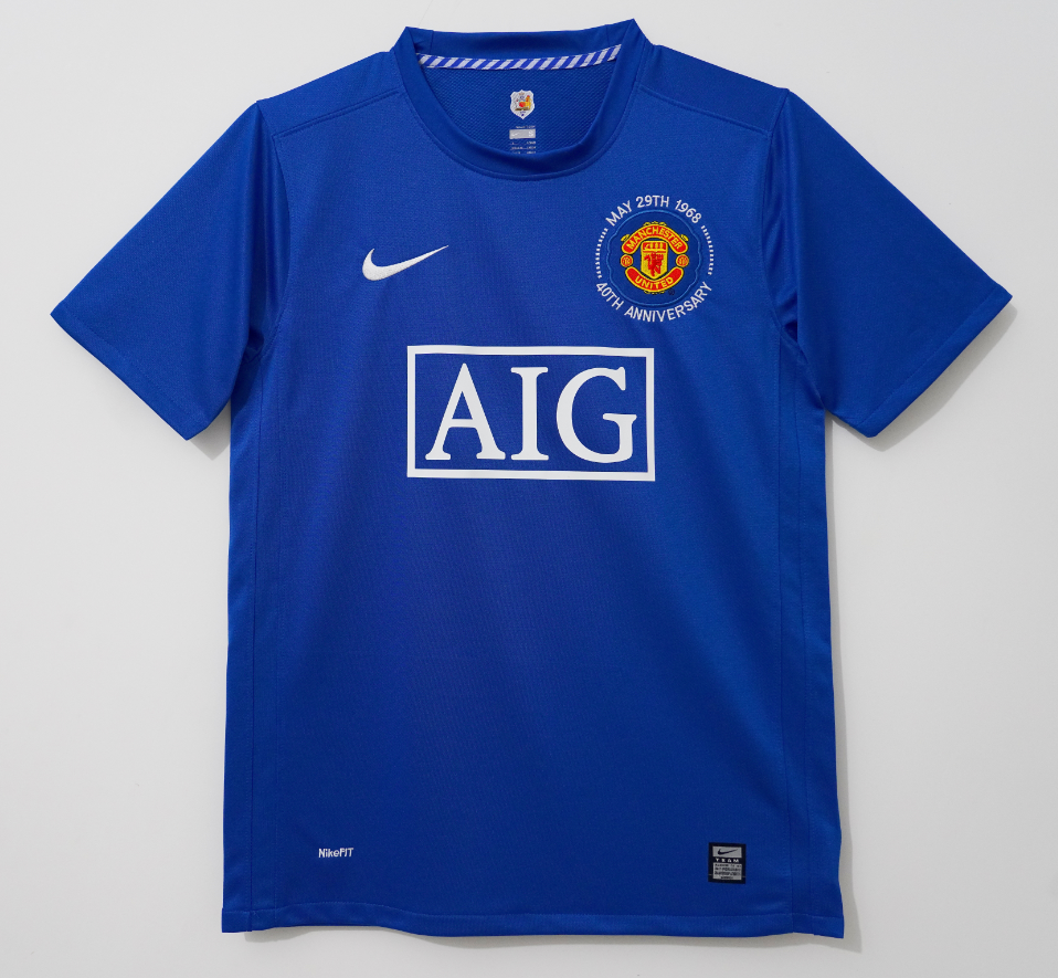 Camiseta Manchester United 08/09 40º aniversario