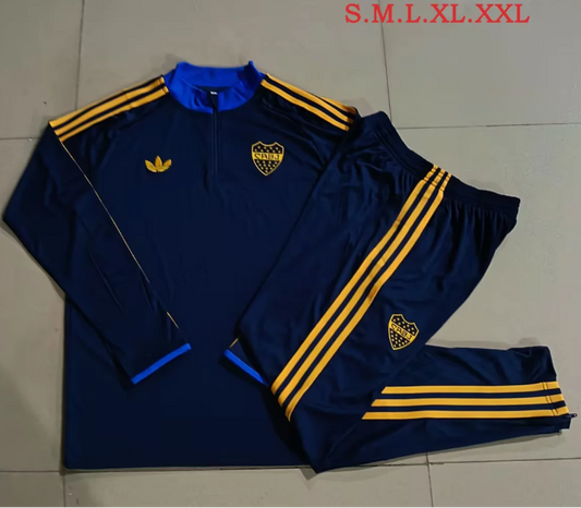Chandal de entrenamiento Boca Junior azul oscuro 26/27 (tallas S-XXL)