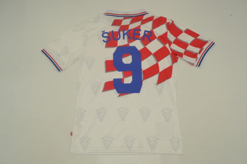 Camiseta Croacia 1998 Local
