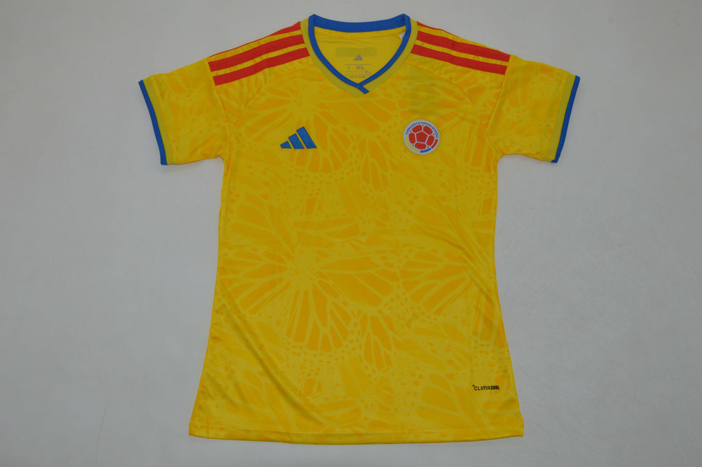 Camiseta mujer Colombia Mundial 2026 Local (tallas S-2XL)