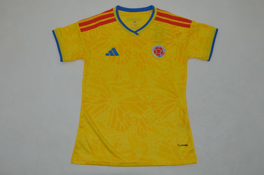 Camiseta mujer Colombia Mundial 2026 Local (tallas S-2XL)