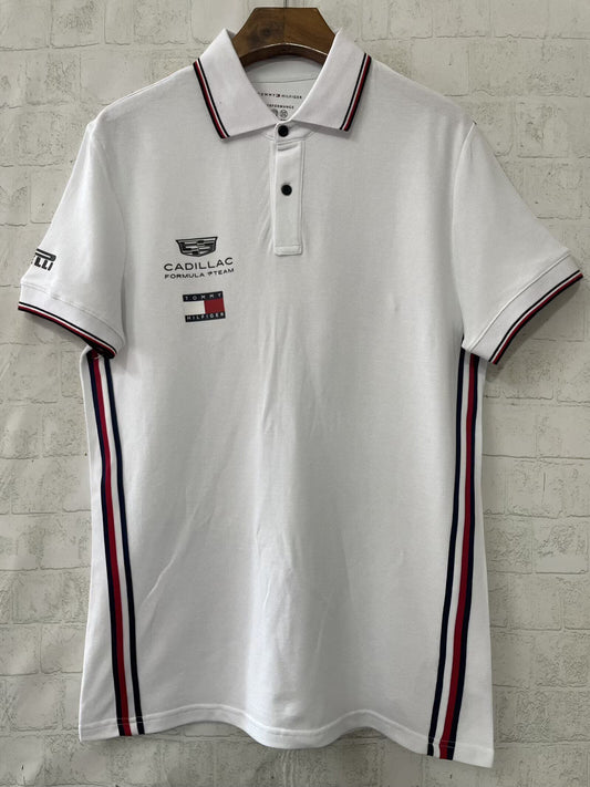 Polo Cadillac 2026 blanco (tallas S-5XL)