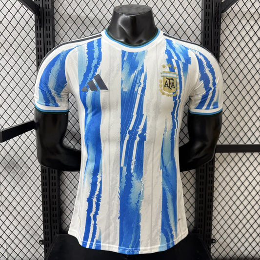 Camiseta Argentina 2026 azul blanco versión jugador (solo tallas S-XXL)