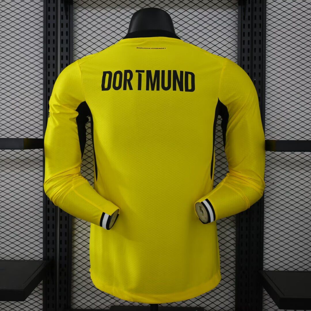 Camiseta Borussia Dortmund 26/27 local manga larga versión jugador (tallas S-XXL)