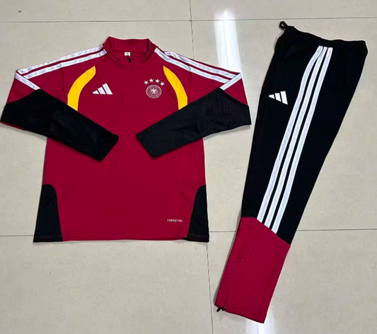 Chandal Alemania 2026 rojo (solo tallas S-XXL)