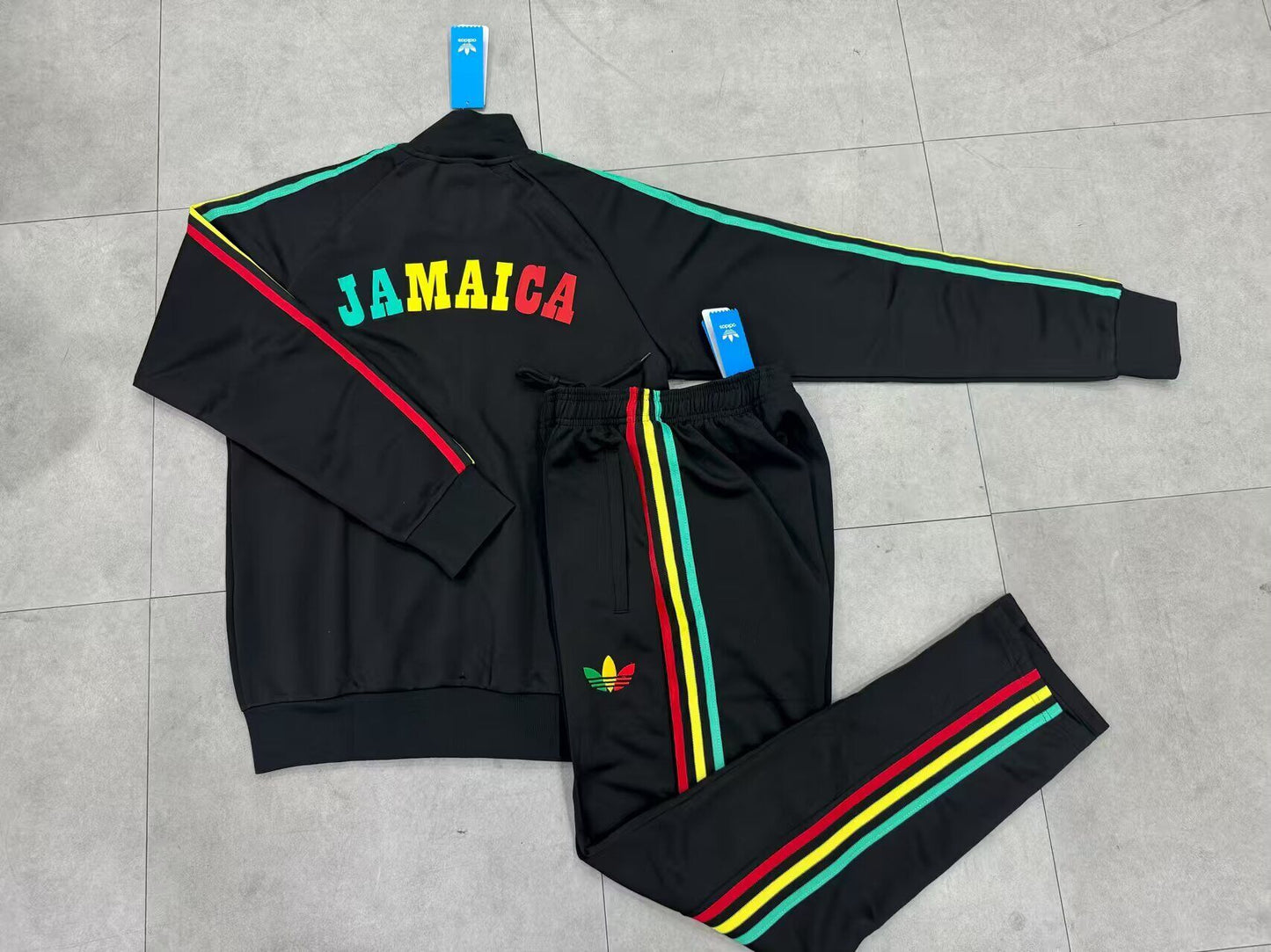 Chandal Jamaica 2026 negro (tallas S-XXL)