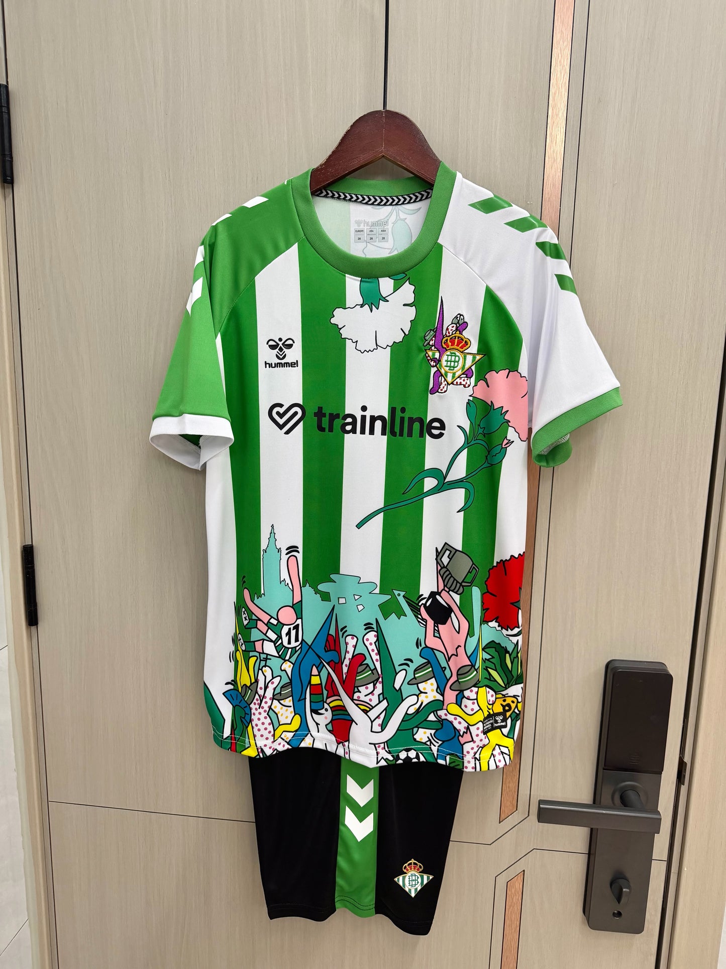 Equipacion Betis 25/26 especial primavera (tallas niños)