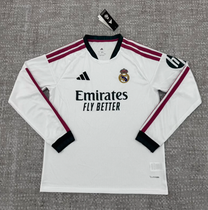Camiseta Real Madrid 26/27 local manga larga (tallas S-XXL)
