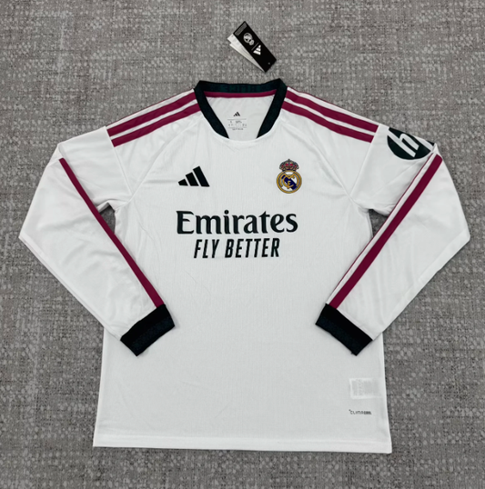 Camiseta Real Madrid 26/27 local manga larga (tallas S-XXL)