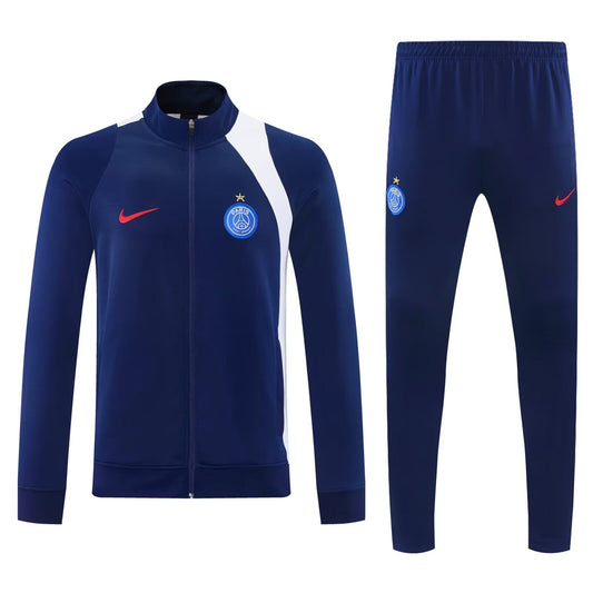 Chandal Paris PSG azul oscuro con blanco 26/27 (tallas S-XXL)