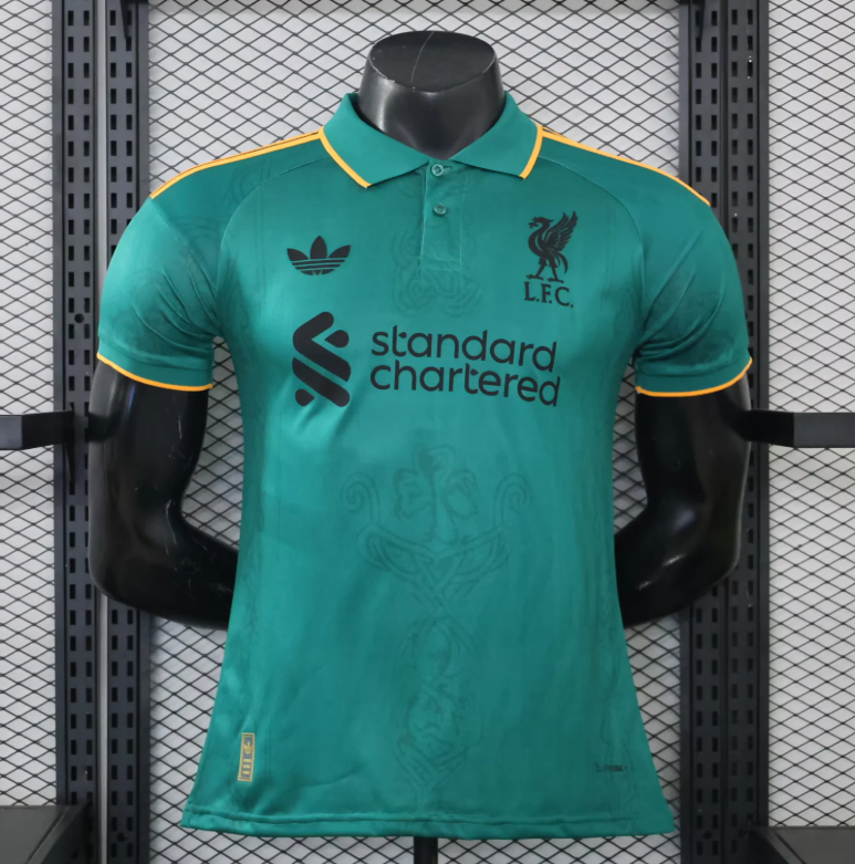 Camiseta Liverpool 26-27 verde version jugador (tallas S-XXL)