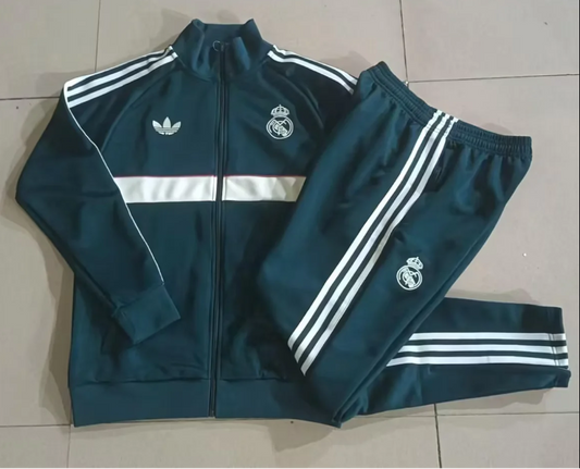 Chandal verde Real Madrid 26-27 (tallas adultos y niños)