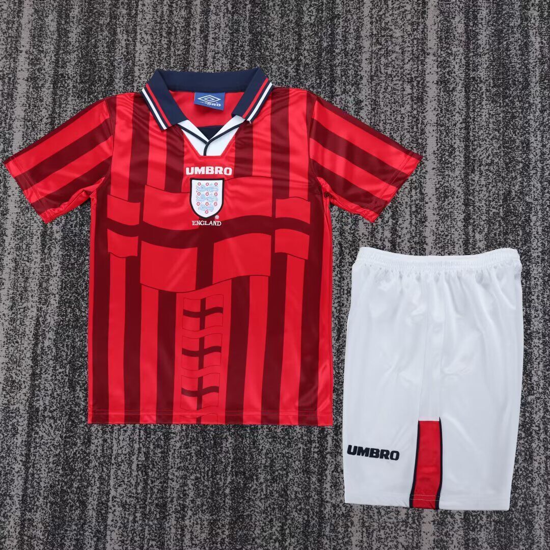 Equipacion  Inglaterra Visitante 1998 (Solo talla niños)