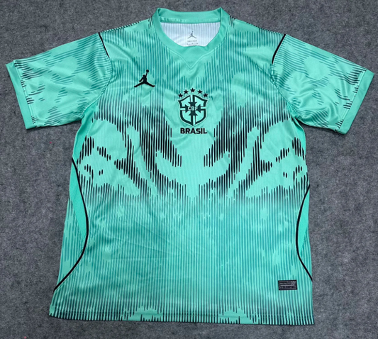 Camiseta portero Brasil 2026 verde (solo tallas S-4XL)