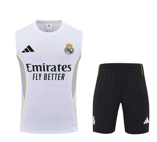 Conjunto Real Madrid Entrenamiento 25/26 sin mangas