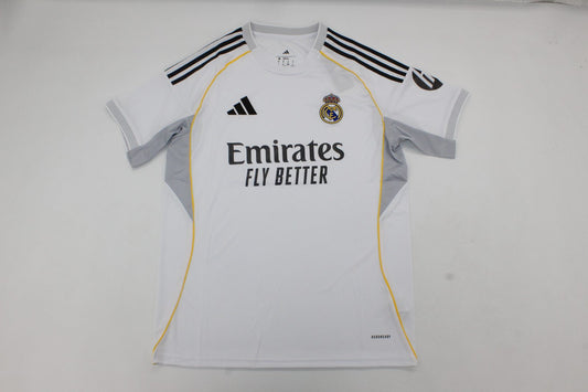 Camiseta Real Madrid 25/26 Local (Tallas S-4XL)