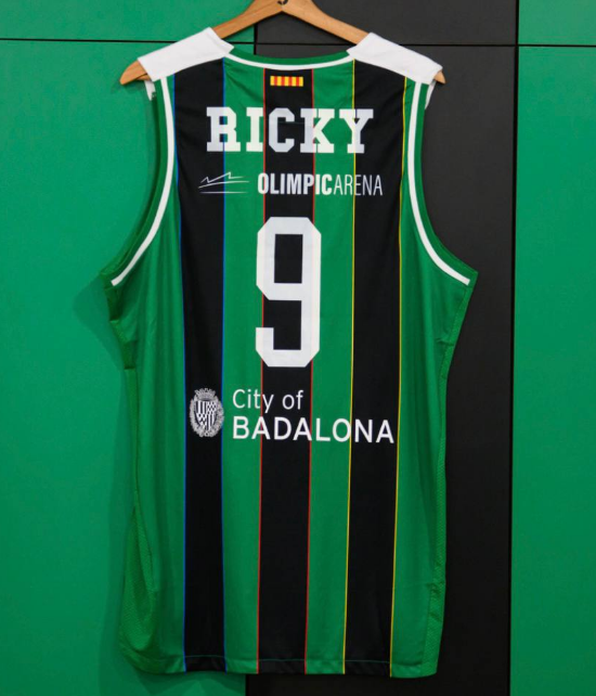 Camiseta Badalona Ricky Rubio