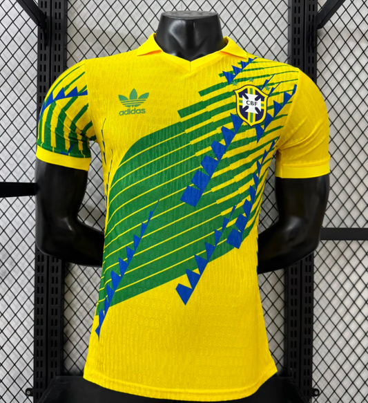 Camiseta Brasil 2026 amarillo verde versión especial player version (solo tallas S-2XL)