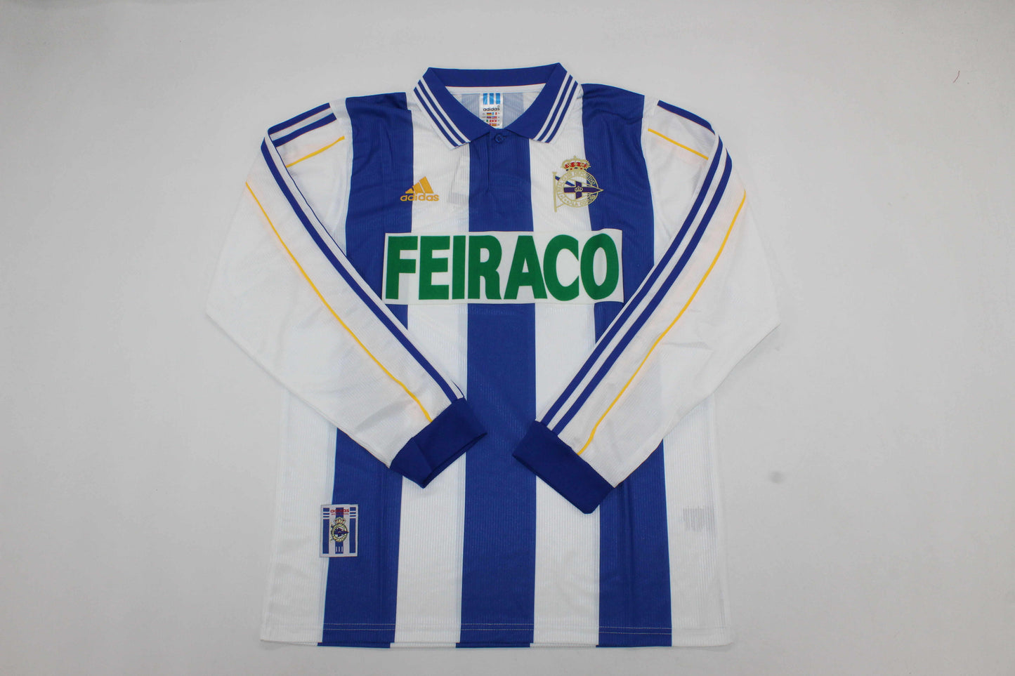 Camiseta Deportivo de la coruña 1999/00 local manga larga (tallas S-XXL)
