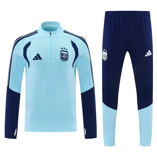 Chandal de entrenamiento Argentina 2026 azul claro (tallas S-XXL)