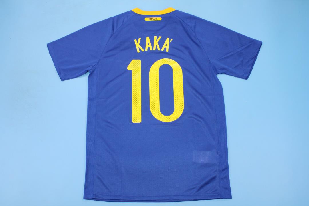 Camiseta Brasil 2010 Retro Visitante