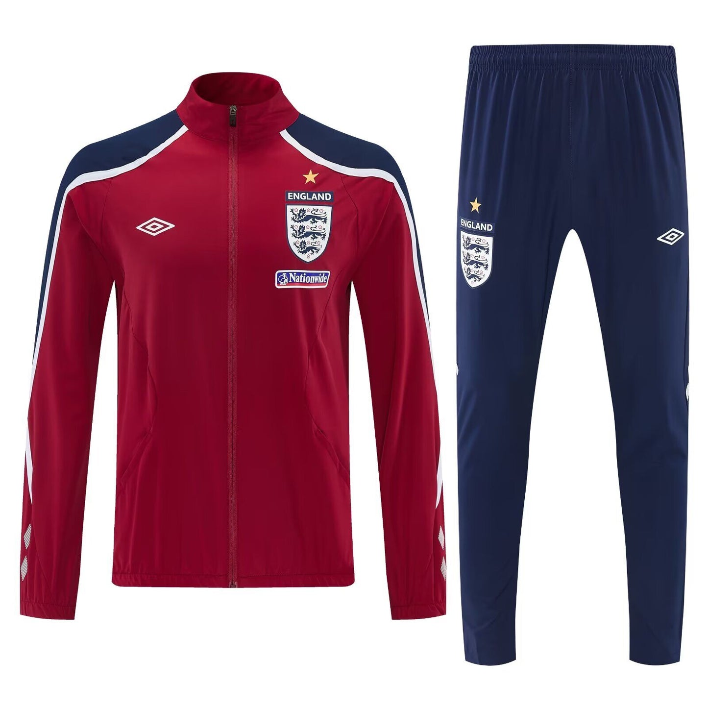 Chandal cortavientos Inglaterra rojo (tallas S-XXL)