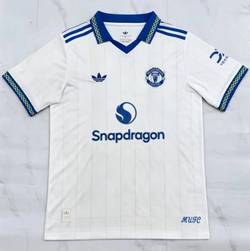 Camiseta Manchester United 26/27 blanco 3º visitante (tallas S-4XL)