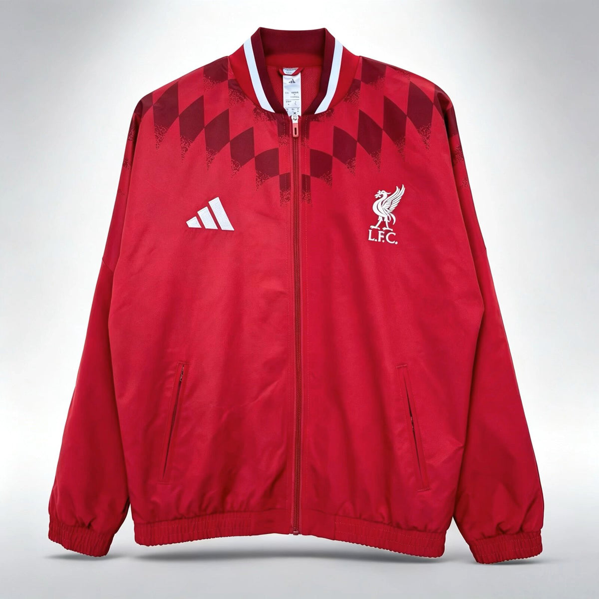 Chaqueta cortavientos Liverpool 26-27 roja modelo retro (tallas S-XXL)