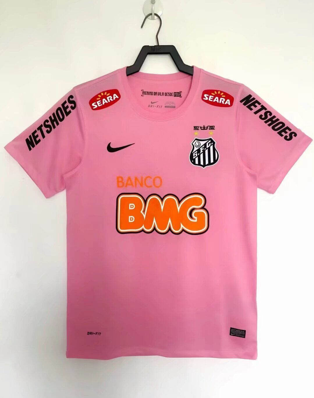 Camiseta Santos 2012/13 Rosa (Solo tallas S-2XL)