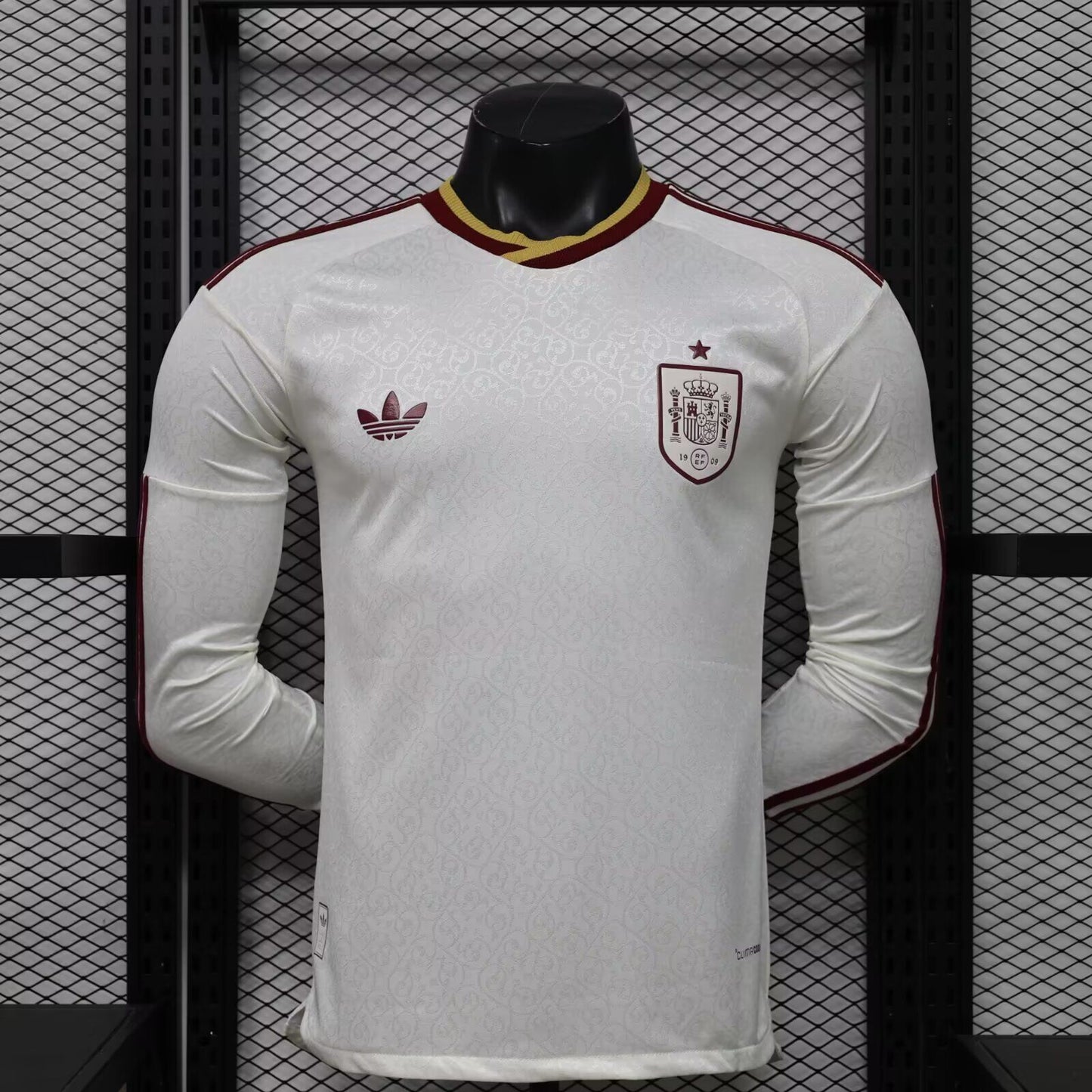 Camiseta manga larga España Visitante Mundial 2026 (tallas S - 2XL)
