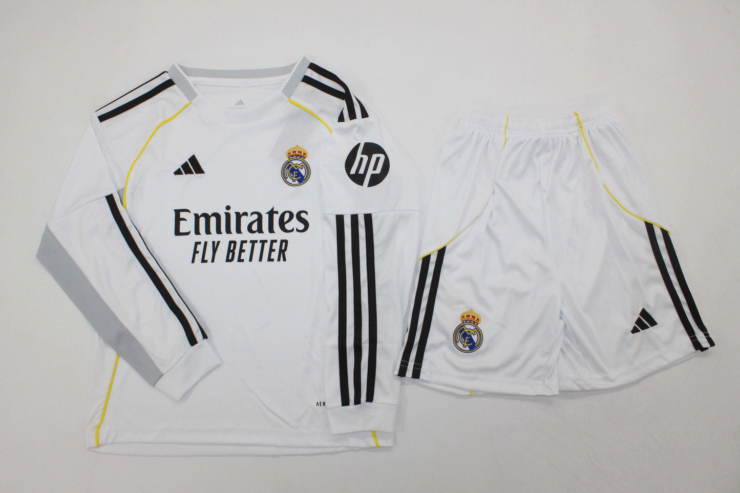 Equipacion manga larga Real Madrid 25/26 Local