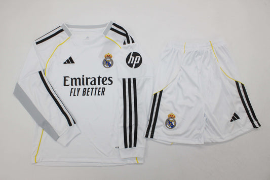 Equipacion manga larga Real Madrid 25/26 Local