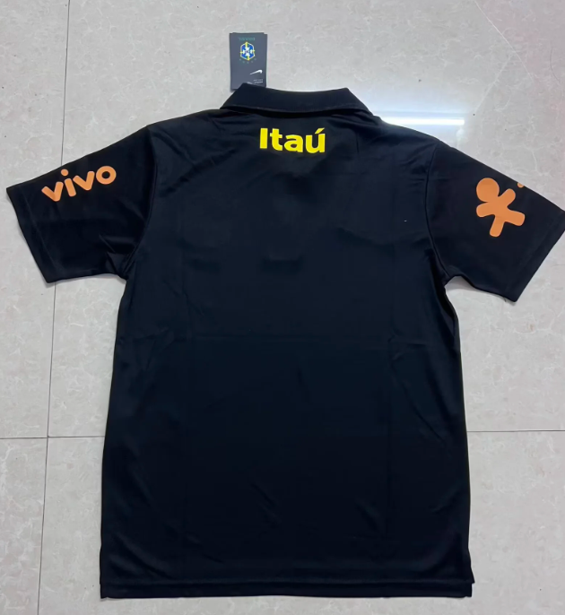 Polo Brasil 2026 negro (solo tallas S-2XL)