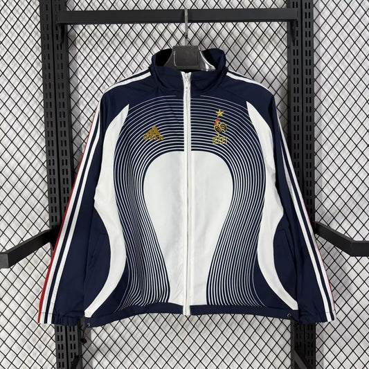 Chaqueta cortavientos azul oscuro Francia 2006 (solo tallas S-XXL)