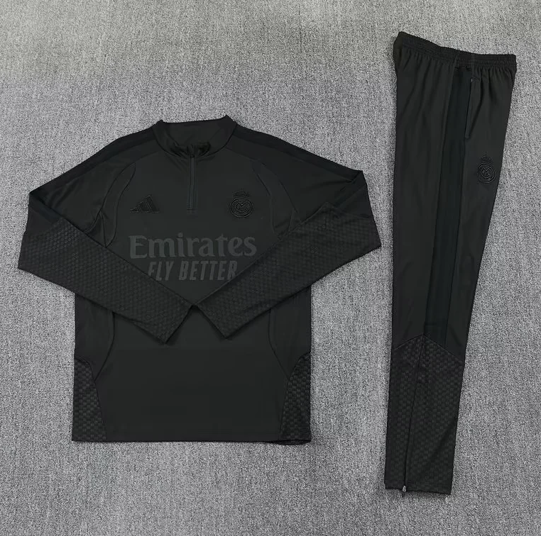 Chandal de entrenamiento Real Madrid 26/27 negro (tallas S-XXL)