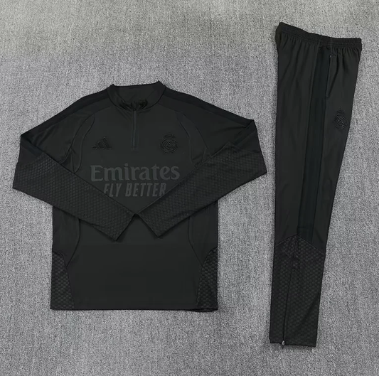 Chandal de entrenamiento Real Madrid 26/27 negro (tallas S-XXL)