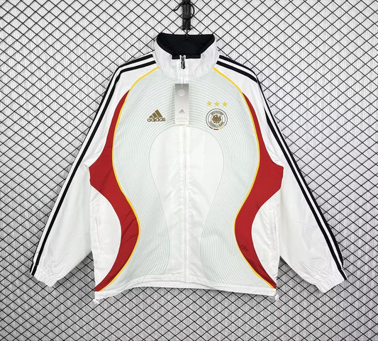 Chaqueta cortavientos Alemania 2006 blanca (tallas S-XXL)