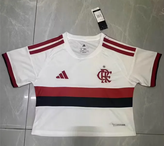 Crop Flamengo 26/27 blanco visitante (tallas S-XXL)