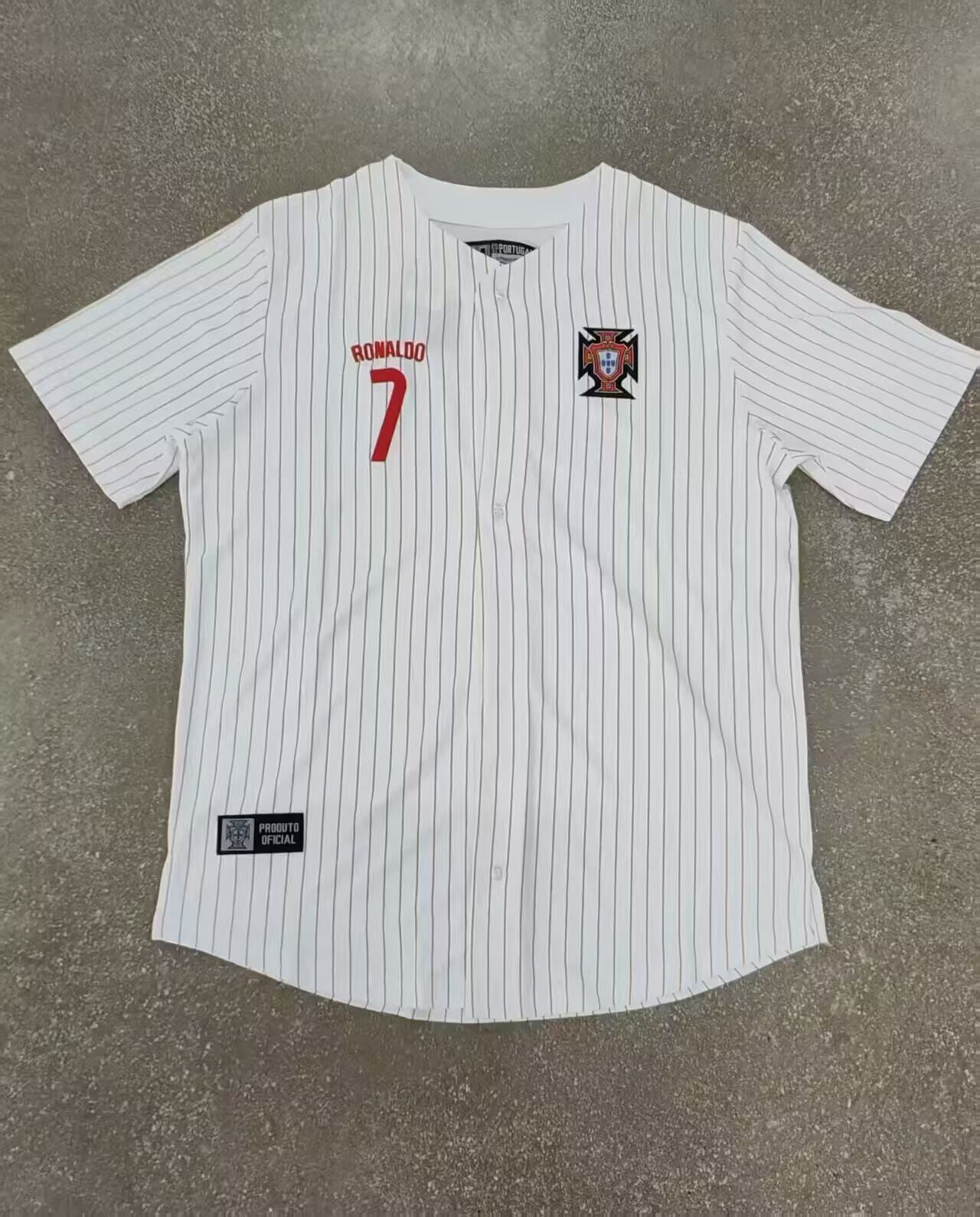 Camiseta Beisbol Portugal Ronaldo