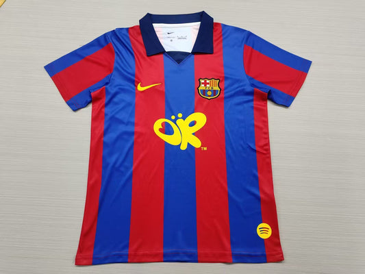 Camiseta Barcelona 2003-04 modelo retro versión Olivia (tallas S-4XL)