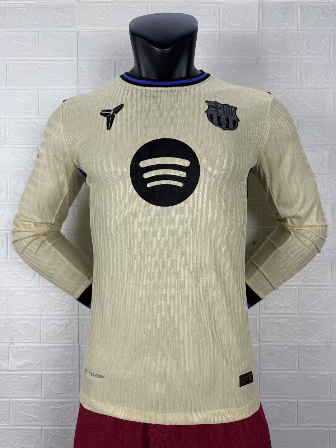 Camiseta Manga Larga Barcelona 25/26 Version jugador Visitante