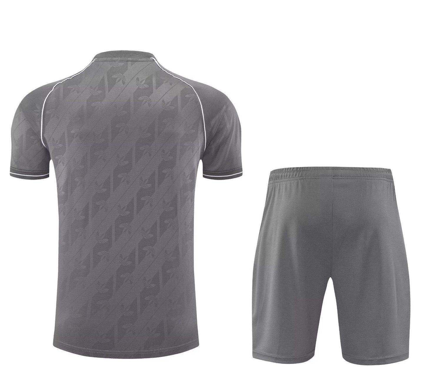 Conjunto Entrenamiento Real Madrid 25/26 Gris  (tallas S-2XL)