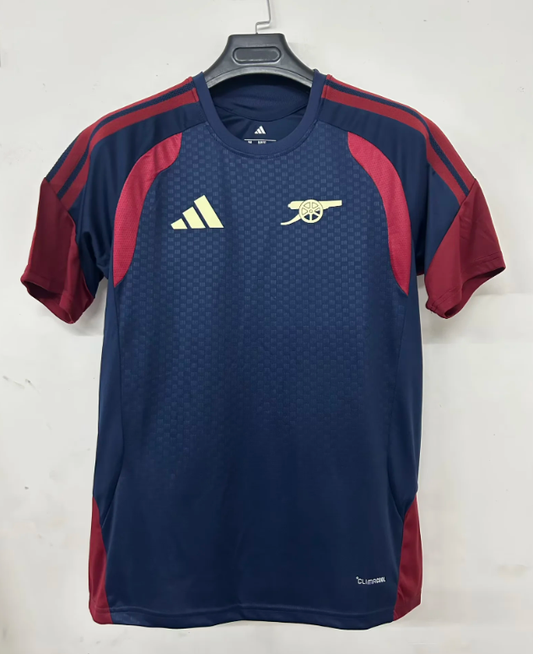 Camiseta de entrenamiento Arsenal 26/27 azul oscuro con rojo (tallas S-3XL)